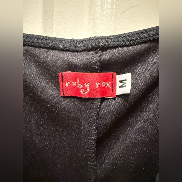 Ruby Rox Vintage Y2K Ruched Asymmetric Grunge Fairy PromMade in USA Midi Dress,M - Picture 4 of 12